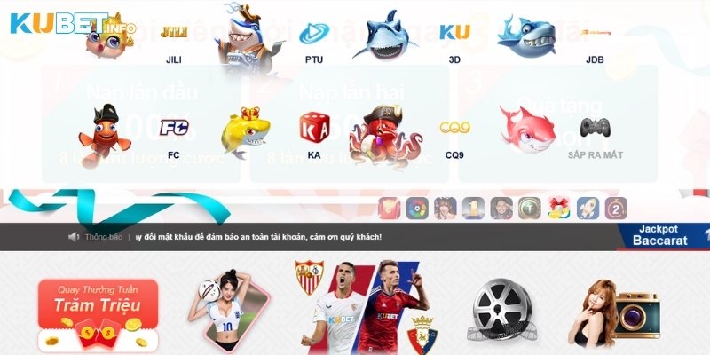 Những nhà phát hành game bắn cá hàng đầu tại Kubet