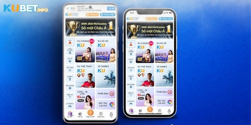 Tải & sử dụng app Kubet