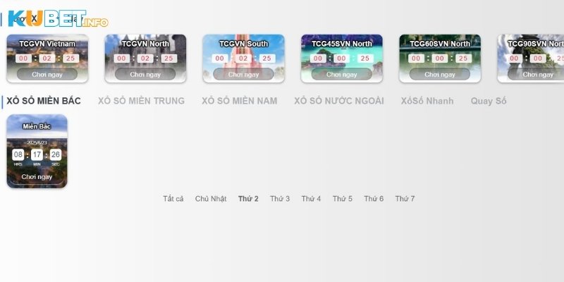 Xổ Số TCG: Chọn lựa lý tưởng cho những ai thích sự đa dạng và tốc độ